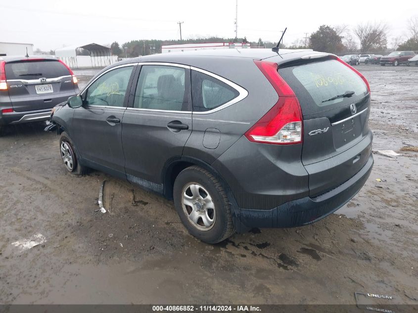 VIN 2HKRM3H39EH556684 2014 Honda CR-V, LX no.3