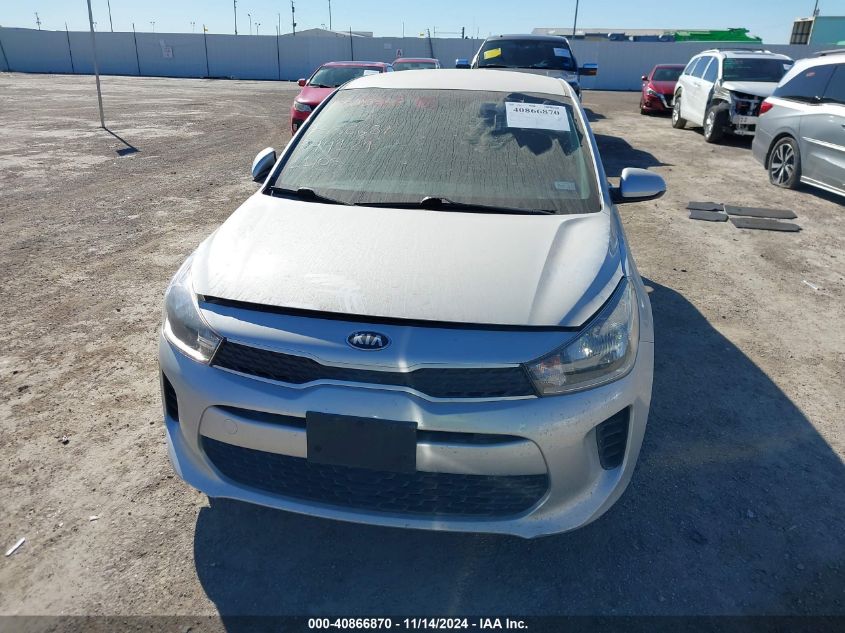 2020 Kia Rio Lx VIN: 3KPA24ADXLE344129 Lot: 40866870