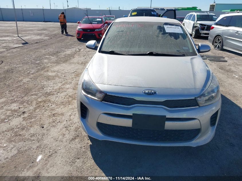 2020 Kia Rio Lx VIN: 3KPA24ADXLE344129 Lot: 40866870