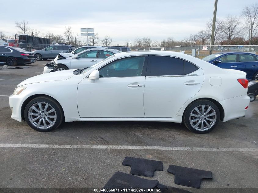 2007 Lexus Is 250 VIN: JTHCK262372019795 Lot: 40866871