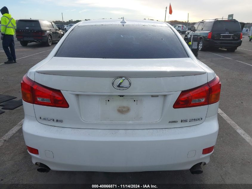 2007 Lexus Is 250 VIN: JTHCK262372019795 Lot: 40866871