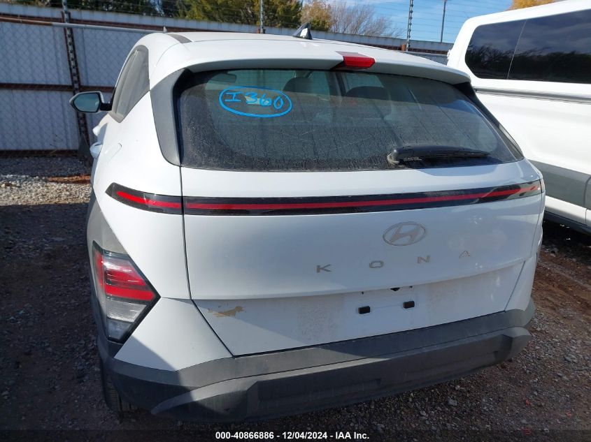 2024 Hyundai Kona Se VIN: KM8HA3AB0RU181796 Lot: 40866886