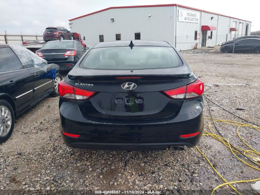 2015 Hyundai Elantra Sport VIN: KMHDH4AH5FU453887 Lot: 40866887