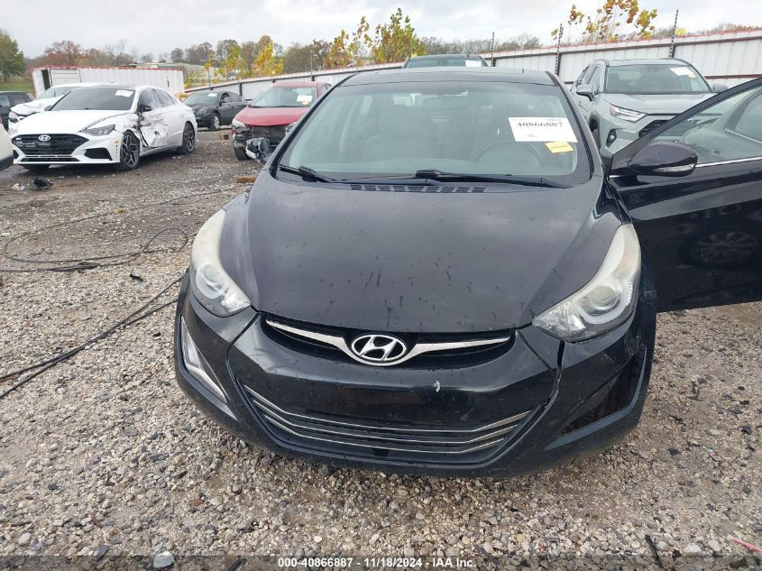 2015 Hyundai Elantra Sport VIN: KMHDH4AH5FU453887 Lot: 40866887