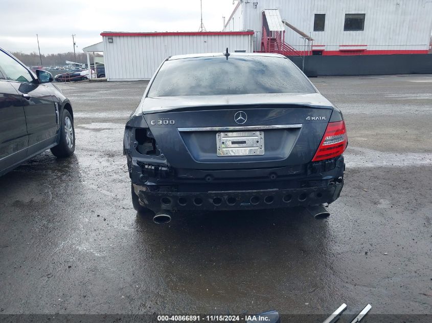 2014 Mercedes-Benz C 300 Luxury 4Matic/Sport 4Matic VIN: WDDGF8AB1ER323817 Lot: 40866891