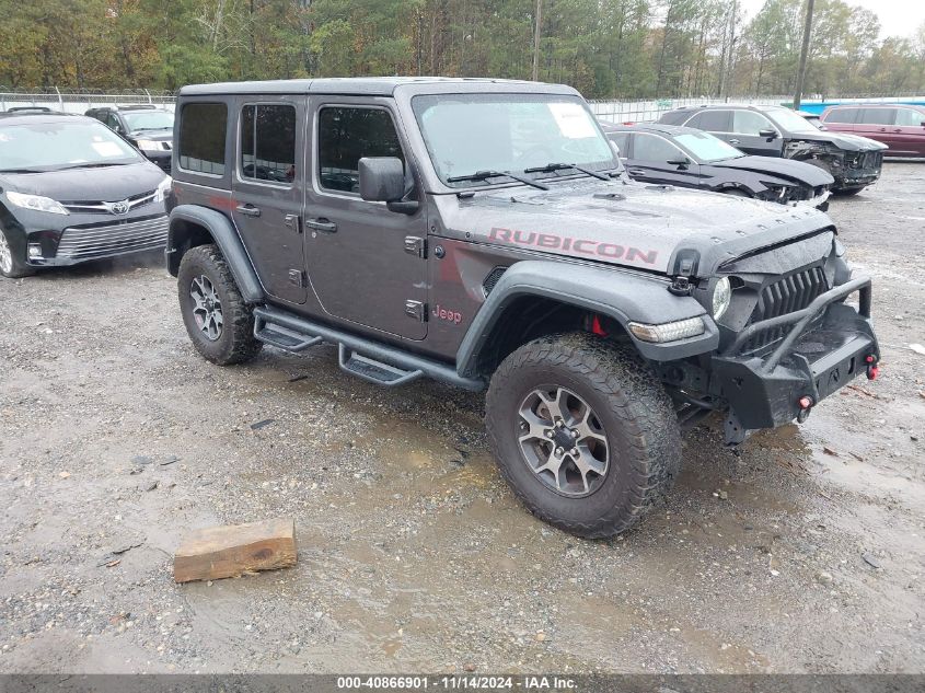 2019 Jeep Wrangler Unlimited Rubicon 4X4 VIN: 1C4HJXFG4KW584481 Lot: 40866901