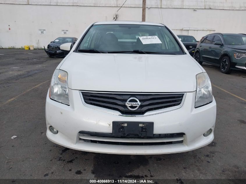 2012 Nissan Sentra 2.0 Sl VIN: 3N1AB6AP5CL637781 Lot: 40866913