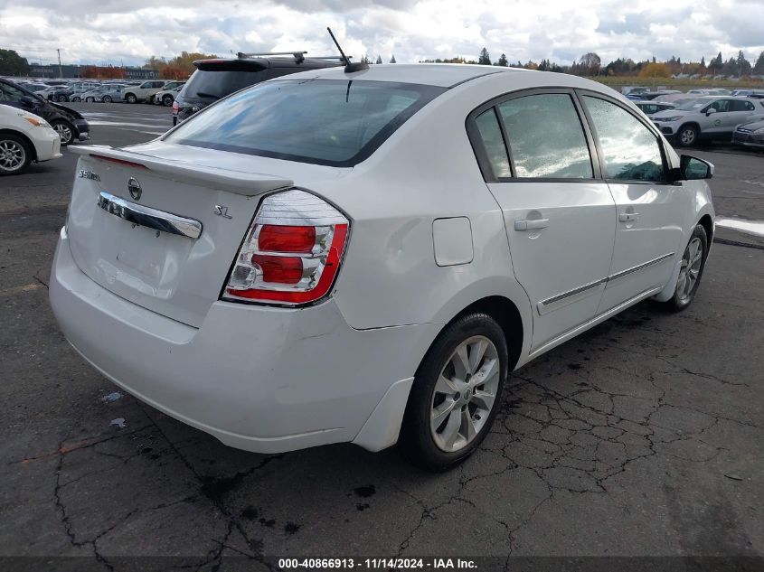 2012 Nissan Sentra 2.0 Sl VIN: 3N1AB6AP5CL637781 Lot: 40866913