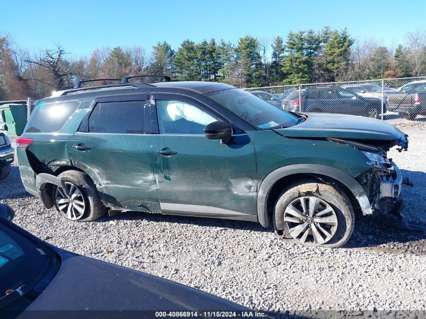 2023 Nissan Pathfinder Sl 4Wd VIN: 5N1DR3CC7PC270457 Lot: 40866914