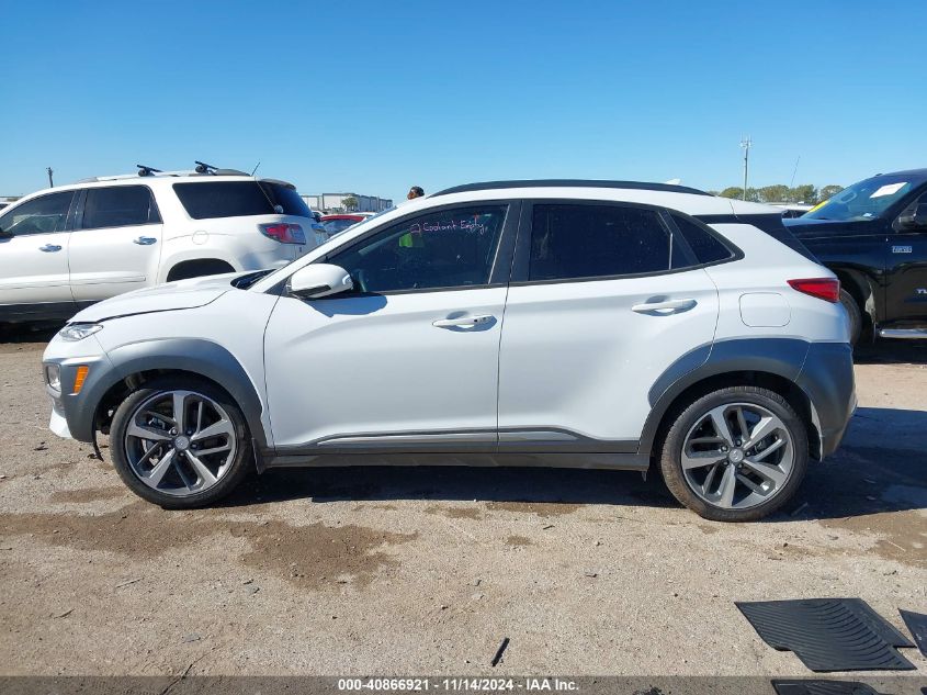 2019 Hyundai Kona Limited VIN: KM8K33A55KU326878 Lot: 40866921