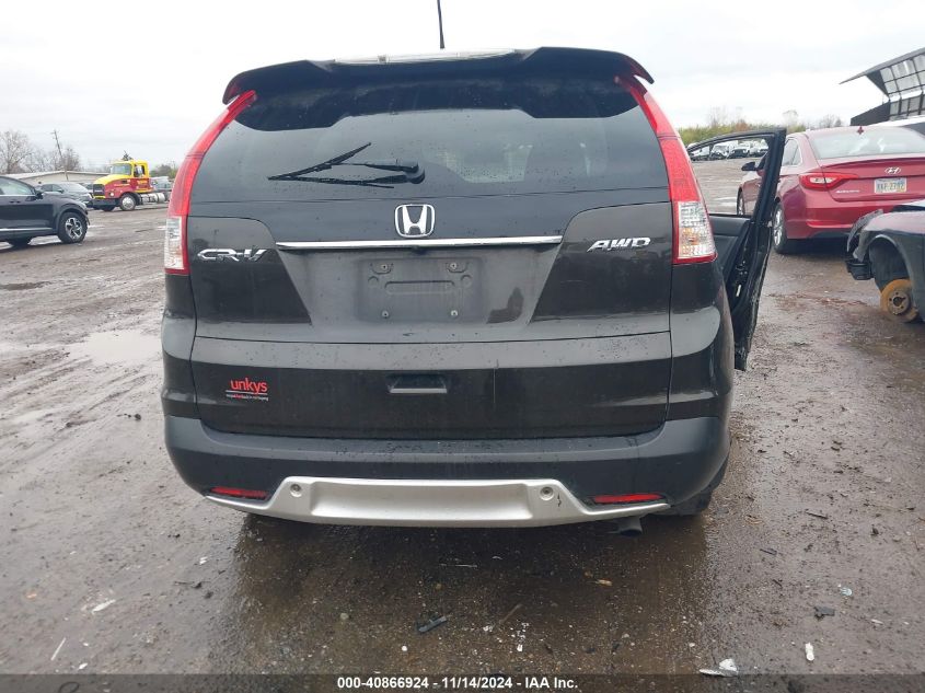 2013 Honda Cr-V Ex-L VIN: 5J6RM4H78DL037672 Lot: 40866924