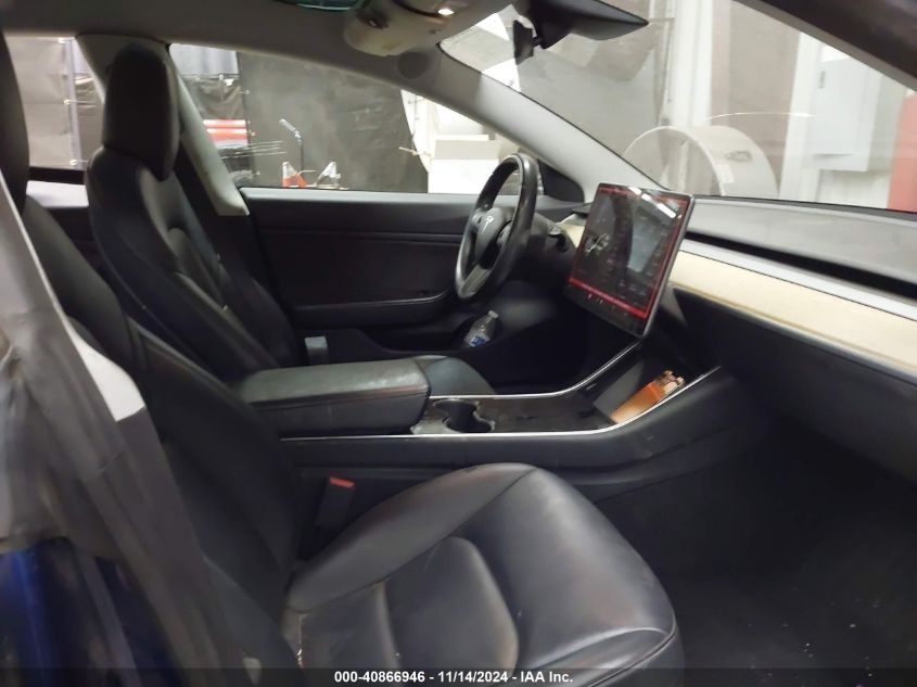 2019 Tesla Model 3 Long Range/Mid Range/Standard Range/Standard Range Plus VIN: 5YJ3E1EA1KF309244 Lot: 40866946