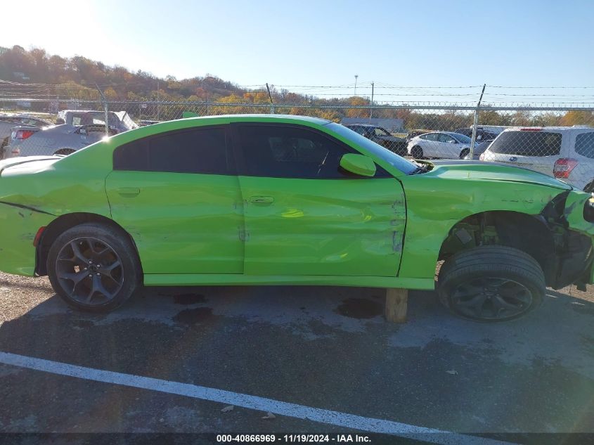 2019 Dodge Charger Gt Rwd VIN: 2C3CDXHG1KH706666 Lot: 40866969