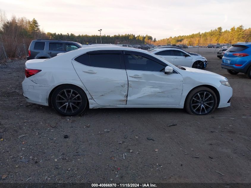 2015 Acura Tlx V6 Tech VIN: 19UUB3F54FA004802 Lot: 40866970