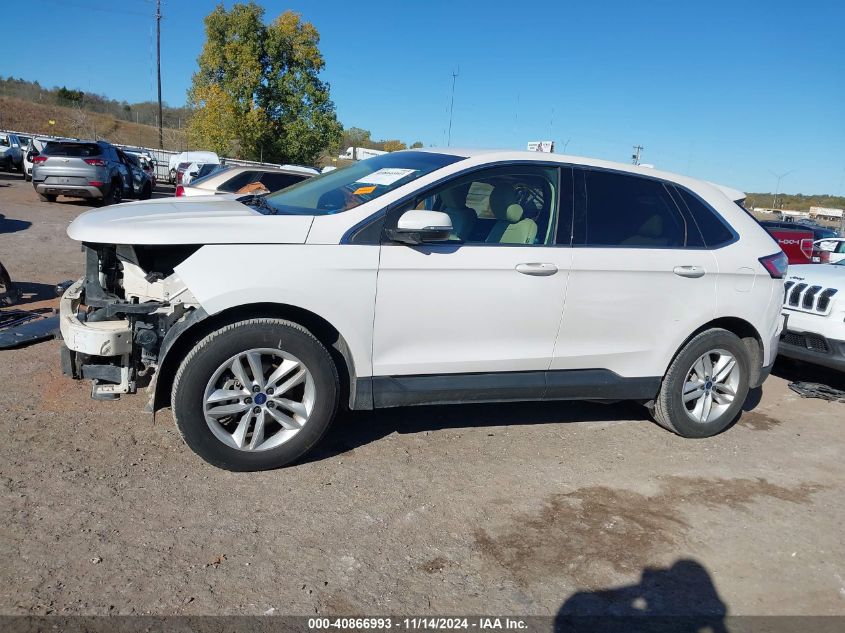 2017 Ford Edge Sel VIN: 2FMPK3J97HBC63809 Lot: 40866993