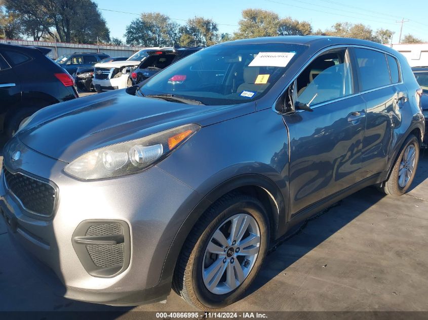 2018 Kia Sportage Lx VIN: KNDPM3AC2J7456250 Lot: 40866995