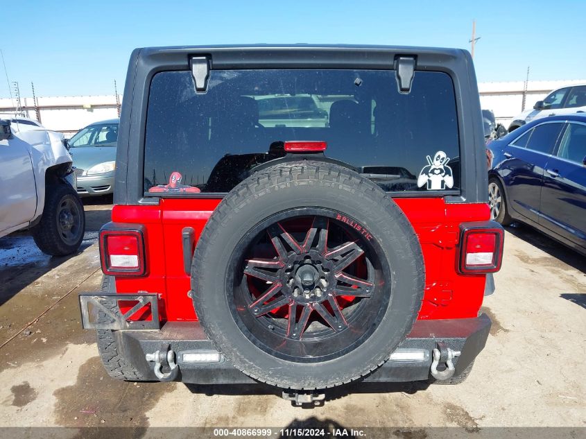 2020 Jeep Wrangler Unlimited Sport S 4X4 VIN: 1C4HJXDN8LW257231 Lot: 40866999