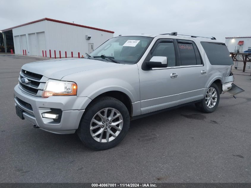 VIN 1FMJK2AT0FEF30432 2015 FORD EXPEDITION EL no.2