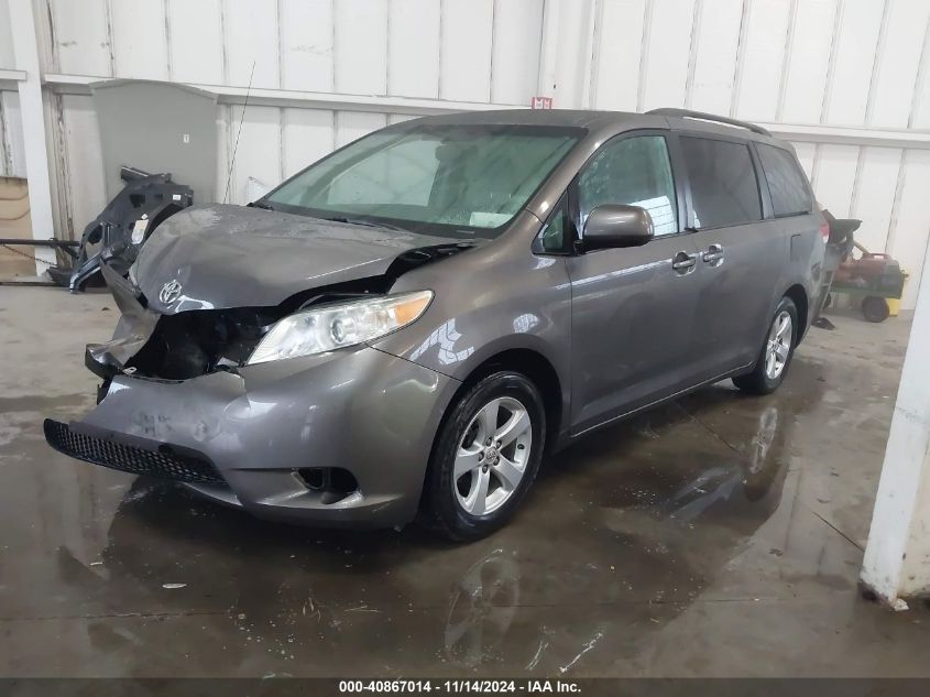 2014 Toyota Sienna Le V6 8 Passenger VIN: 5TDKK3DC2ES496142 Lot: 40867014