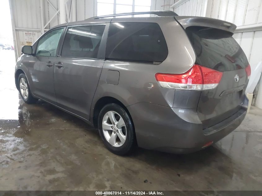 2014 Toyota Sienna Le V6 8 Passenger VIN: 5TDKK3DC2ES496142 Lot: 40867014