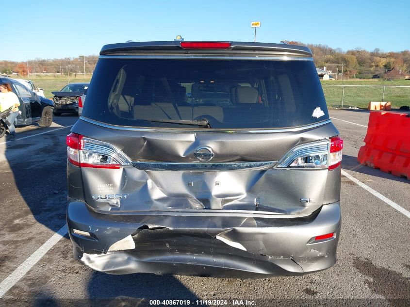 2015 Nissan Quest Platinum/S/Sl/Sv VIN: JN8AE2KP6F9126612 Lot: 40867019