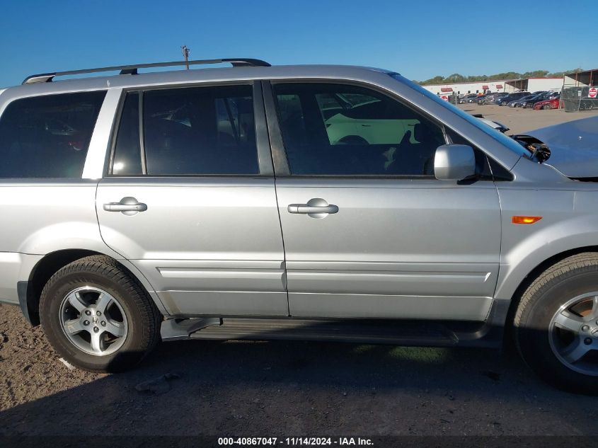 2007 Honda Pilot Ex-L VIN: 5FNYF28617B005953 Lot: 40867047