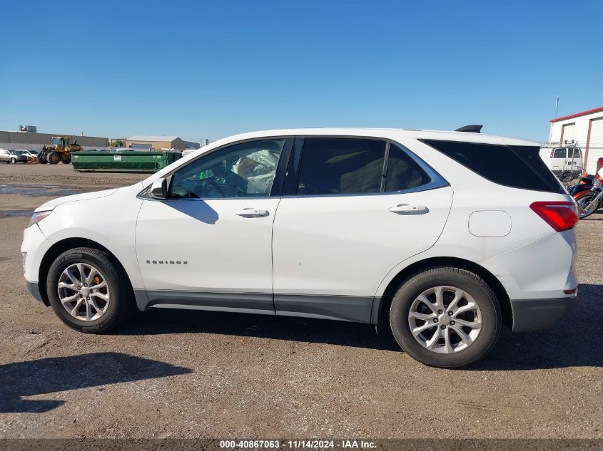 2018 Chevrolet Equinox Lt VIN: 3GNAXJEV0JL130253 Lot: 40867063