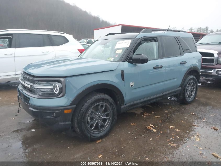 2023 Ford Bronco Sport Big Bend VIN: 3FMCR9B63PRD88954 Lot: 40867089