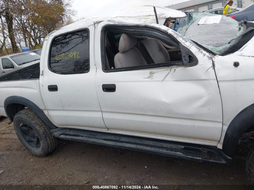 2001 Toyota Tacoma Base V6 VIN: 5TEHN72NX1Z763019 Lot: 40867092