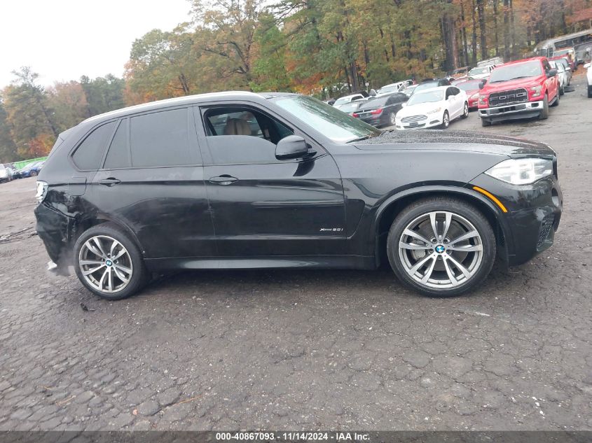 2016 BMW X5 xDrive50I VIN: 5UXKR6C53G0J83153 Lot: 40867093