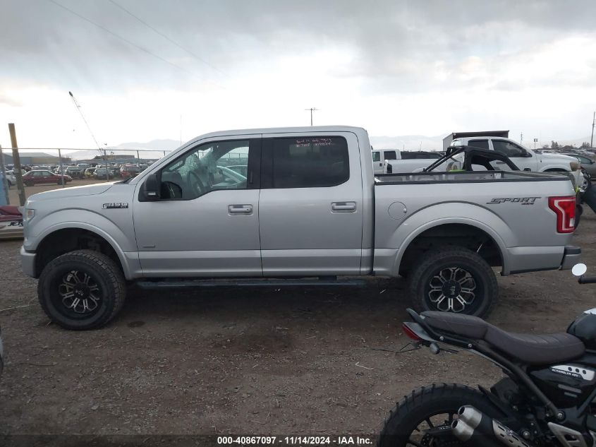 2016 Ford F-150 Xlt VIN: 1FTEW1EP4GFA24809 Lot: 40867097