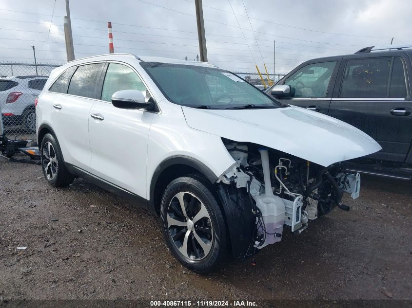 VIN 5XYPH4A54HG322624 2017 KIA Sorento, 3.3L Ex no.1