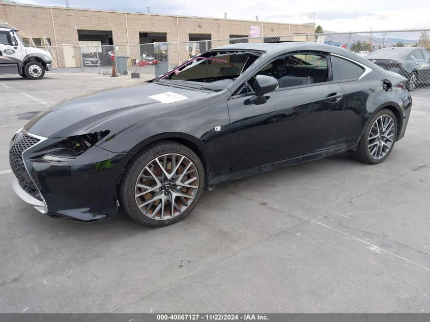 VIN JTHHE5BC8F5007930 2015 Lexus RC, 350 no.2