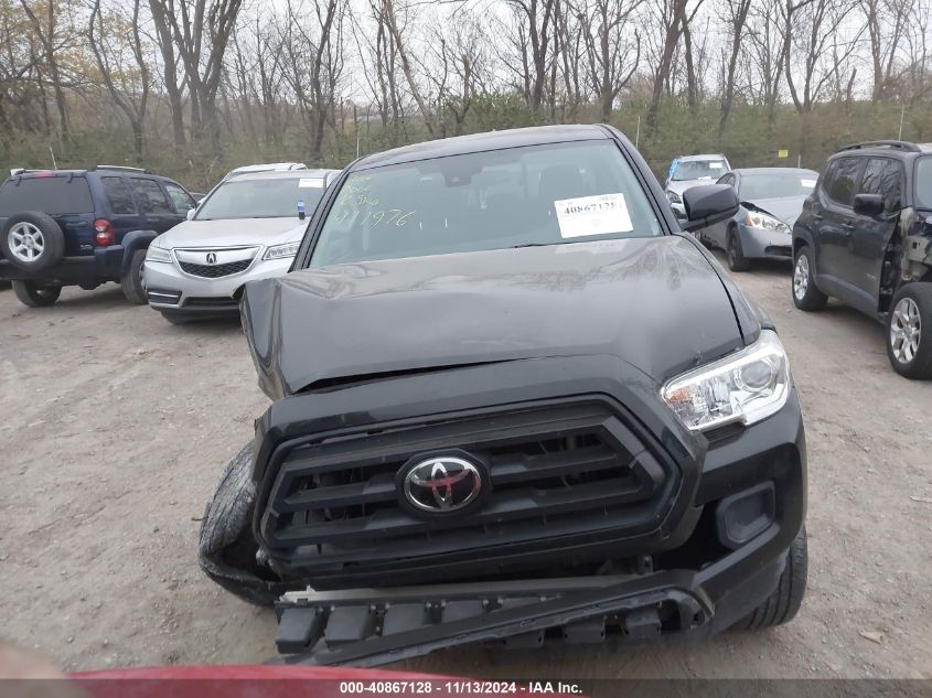 2021 Toyota Tacoma Sr V6 VIN: 3TMCZ5AN0MM411976 Lot: 40867128