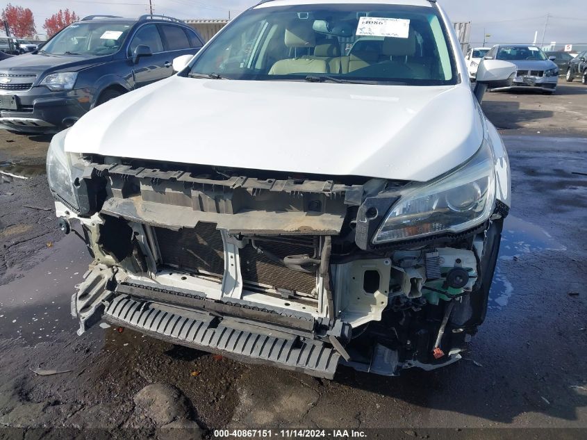 2016 Subaru Outback 2.5I Limited VIN: 4S4BSANC8G3278354 Lot: 40867151