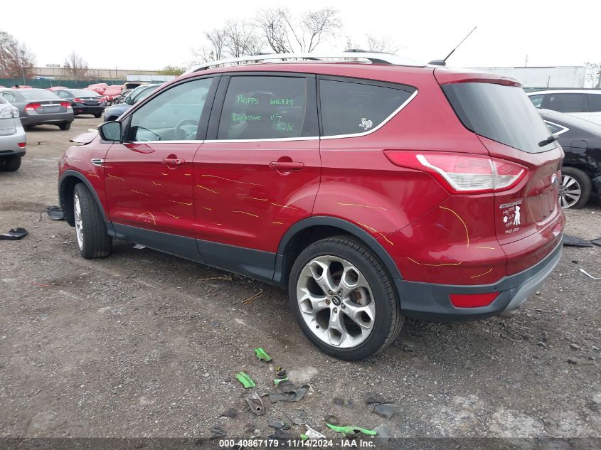 2013 Ford Escape Titanium VIN: 1FMCU9J96DUB89587 Lot: 40867179