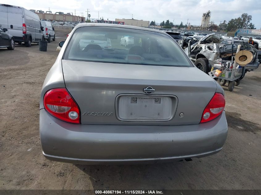 2001 Nissan Maxima Gxe VIN: JN1CA31D61T612221 Lot: 40867194