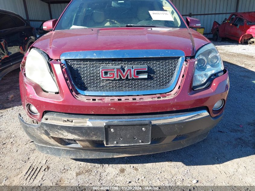 2010 GMC Acadia Slt-1 VIN: 1GKLRMED7AJ148538 Lot: 40867196