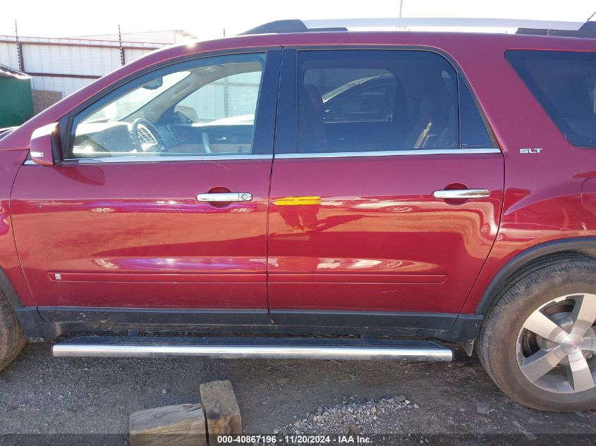 2010 GMC Acadia Slt-1 VIN: 1GKLRMED7AJ148538 Lot: 40867196