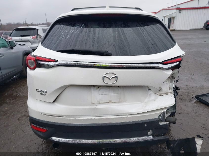 2016 Mazda Cx-9 Grand Touring VIN: JM3TCBDY1G0106183 Lot: 40867197