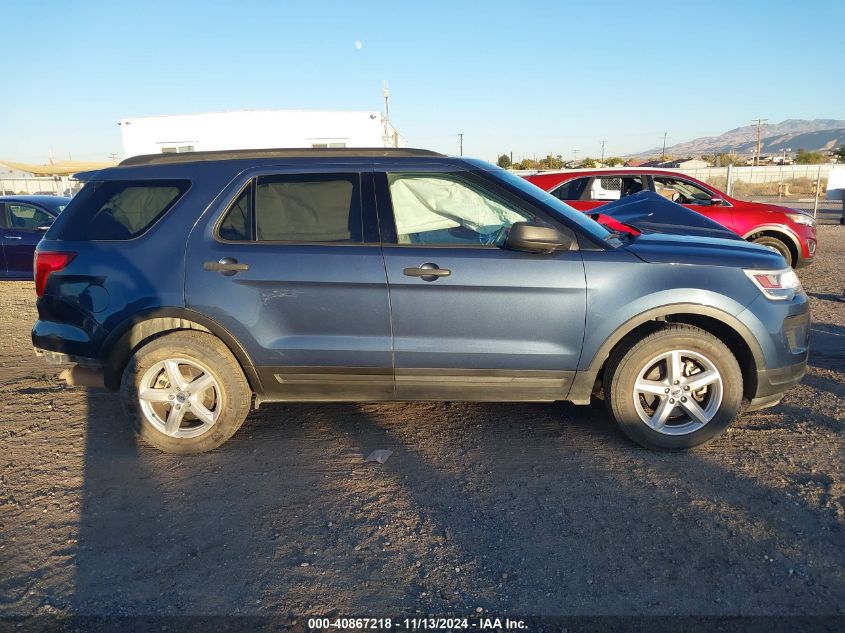 2018 Ford Explorer VIN: 1FM5K7B85JGC72186 Lot: 40867218