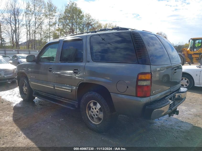 2001 Chevrolet Tahoe Lt VIN: 1GNEK13T91J153331 Lot: 40867230