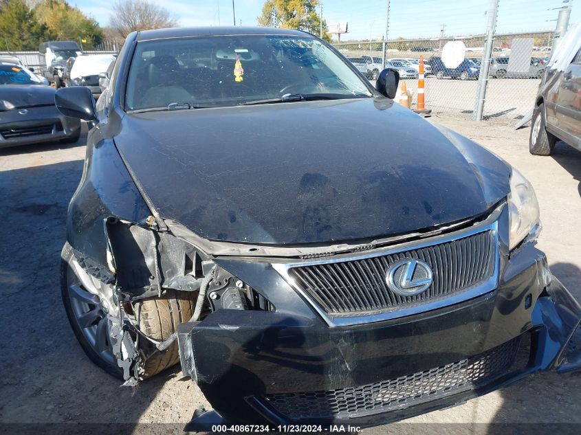 2008 Lexus Is 250 VIN: JTHBK262985080693 Lot: 40867234
