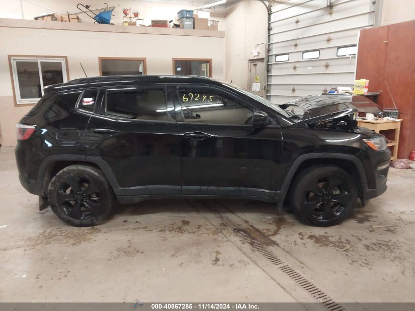 2019 Jeep Compass Altitude Fwd VIN: 3C4NJCBBXKT727168 Lot: 40867285