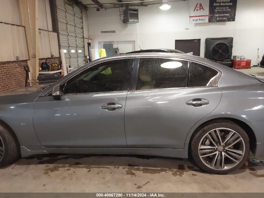 2014 Infiniti Q50 Sport VIN: JN1BV7AR5EM695577 Lot: 40867290