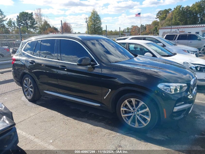 2018 BMW X3 xDrive30I VIN: 5UXTR9C54JLD68228 Lot: 40867299