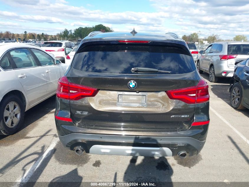 2018 BMW X3 xDrive30I VIN: 5UXTR9C54JLD68228 Lot: 40867299