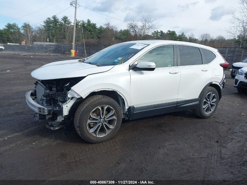 2021 Honda Cr-V Awd Ex VIN: 2HKRW2H59MH616421 Lot: 40867309