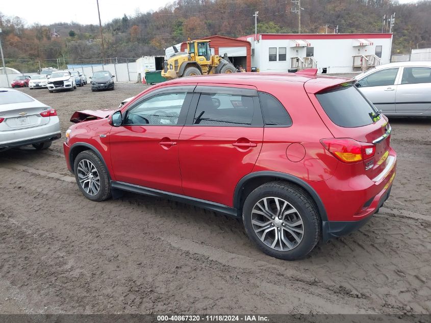 2018 Mitsubishi Outlander Sport 2.0 Es/2.0 Le VIN: JA4AR3AUXJU023187 Lot: 40867320