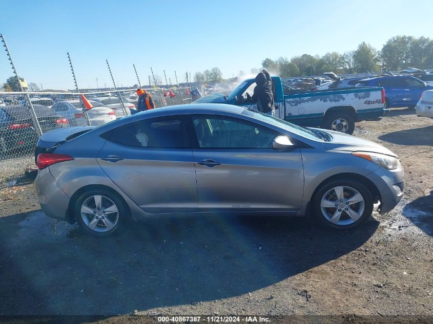 2012 Hyundai Elantra Gls (Ulsan Plant) VIN: KMHDH4AE6CU365612 Lot: 40867387